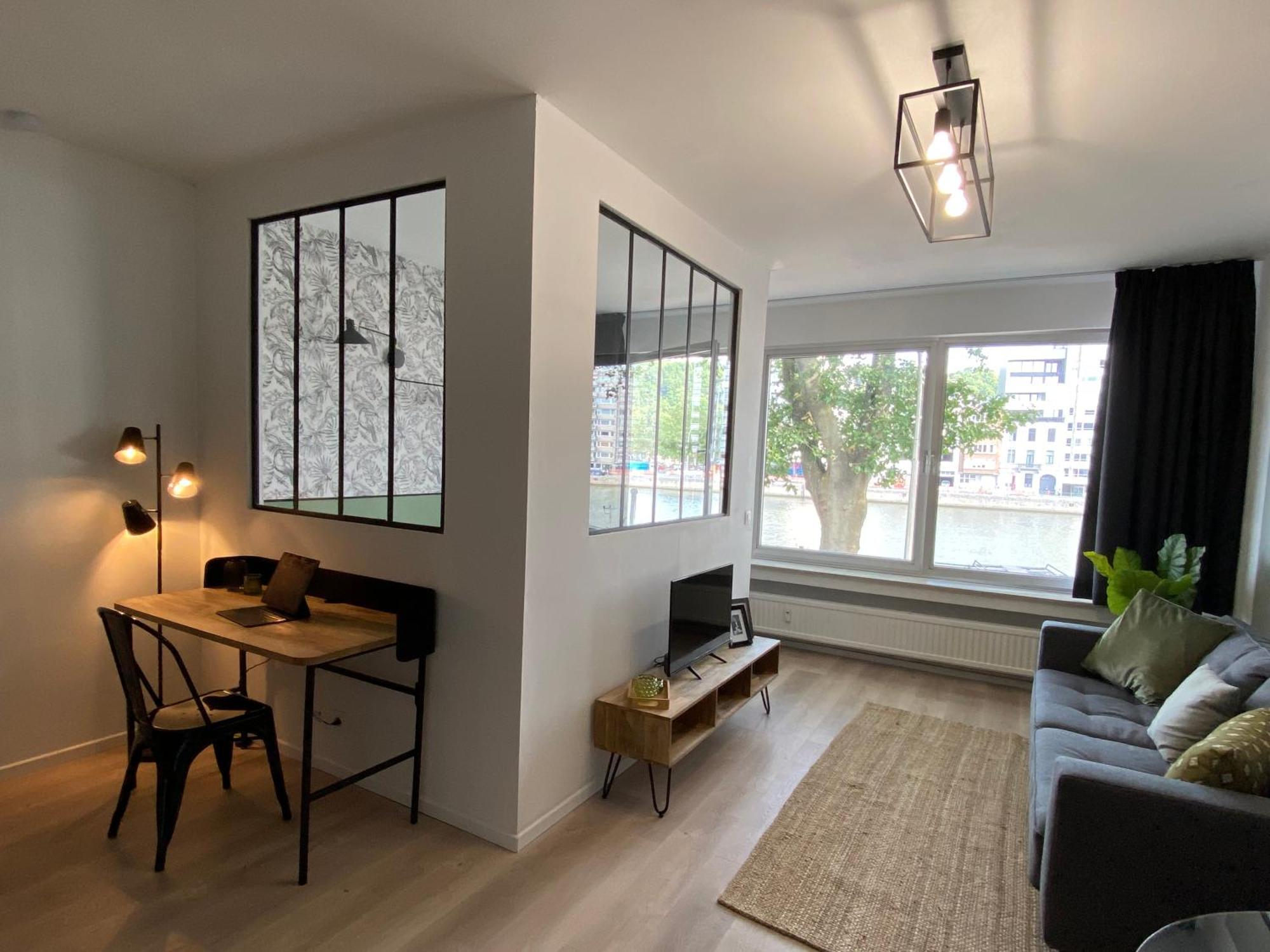 "Coeur De Meuse" - Appartement Tout Confort A Liège Kültér fotó